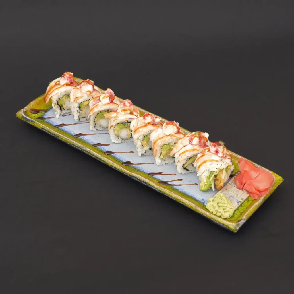 Uramaki Ebi Razuberi Roll 8 szt. — Sushi w Sushi Show & Ramen Star, Kraków