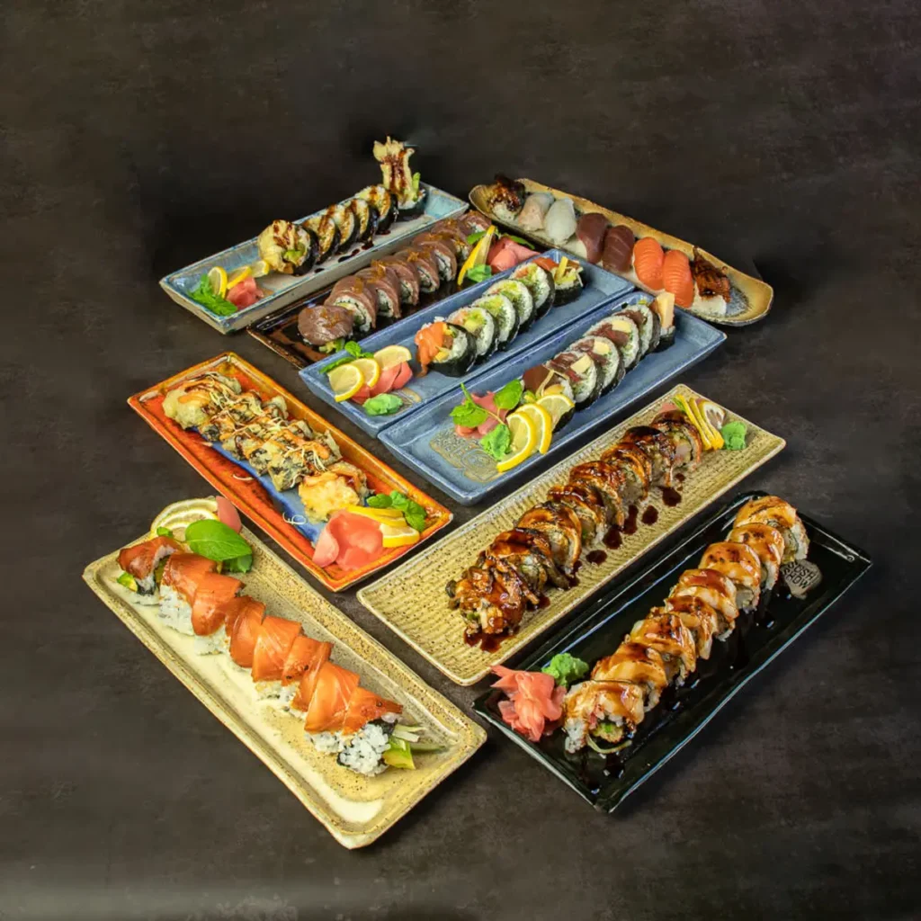 Zestaw sushi największy — Zestawy w Sushi Show & Ramen Star, Kraków